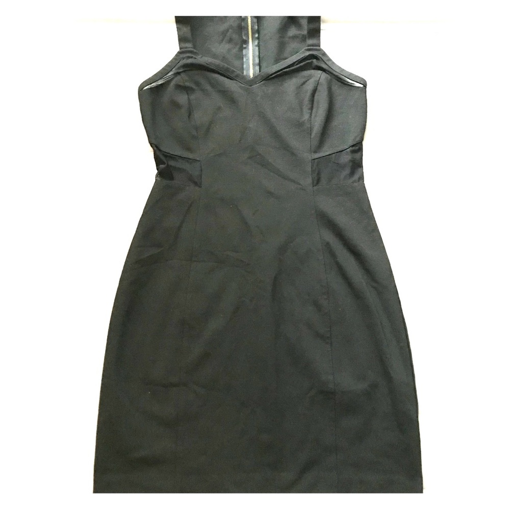 Express Sexy Black Dress with Mesh